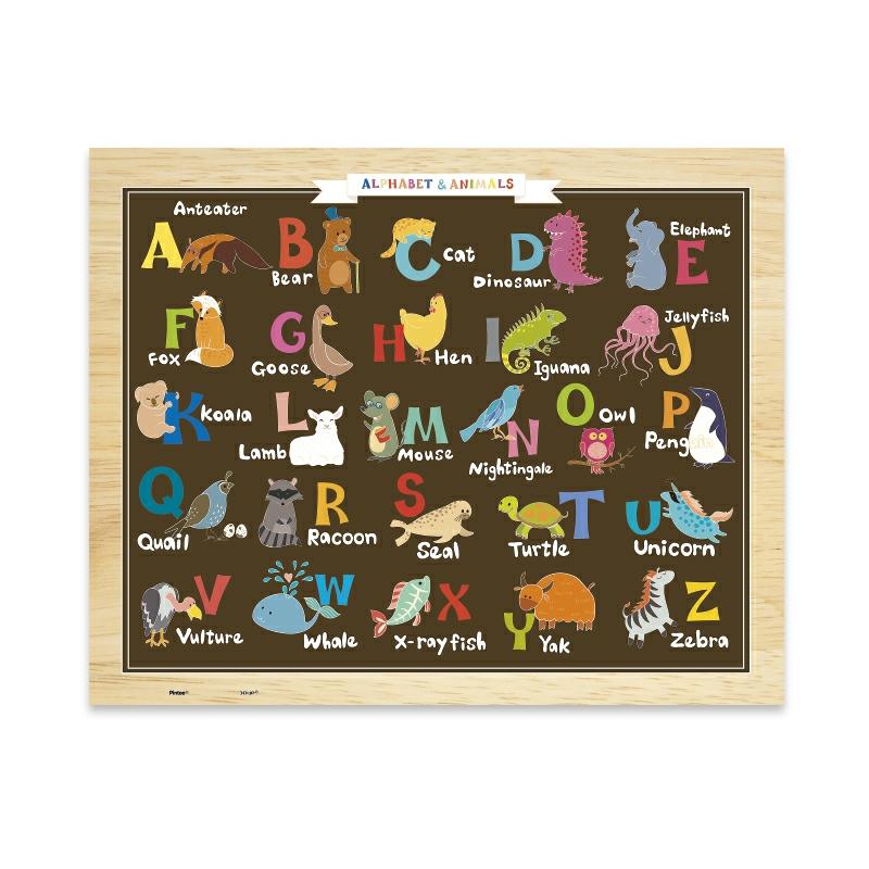 Kinderanime Speelgoed |   3D-Jp Plankpuzzel Plastic 80 Stukken Kinder Engelse Letters Educatieve Dieren Abc T1022 Kinderanime Speelgoed Kinderanime Speelgoed