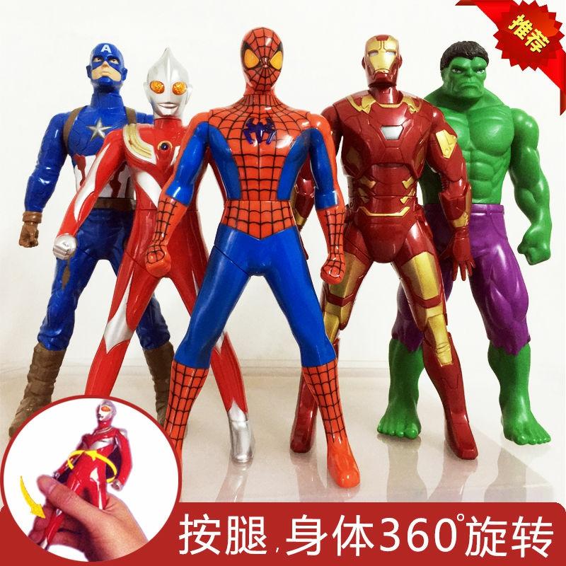 Kinderanime Speelgoed |   Anime Figuren Diga, Speelgoedmodellen Van Iron Man, Captain America, Spider-Man – Cadeaus Voor Jongens, Decoratieve Beelden. Kinderanime Speelgoed Kinderanime Speelgoed