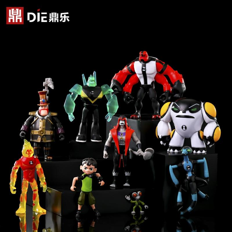 Kinderanime Speelgoed |   Ben10 Actiefiguur Vuurman Met Vier Handen, Alien Held, Tiener Hacker, Superkracht Monster, Kinder Speelgoed, Decoratief Figuur Kinderanime Speelgoed Kinderanime Speelgoed