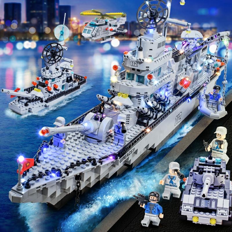 Kinderanime Speelgoed |   Grote 3D Aircraft Carrier Puzzel Van 1000 Stukken – Bouwspeelgoed Voor Kinderen, Educatief Diy Cadeau Voor Het Nieuwe Jaar Kinderanime Speelgoed Kinderanime Speelgoed