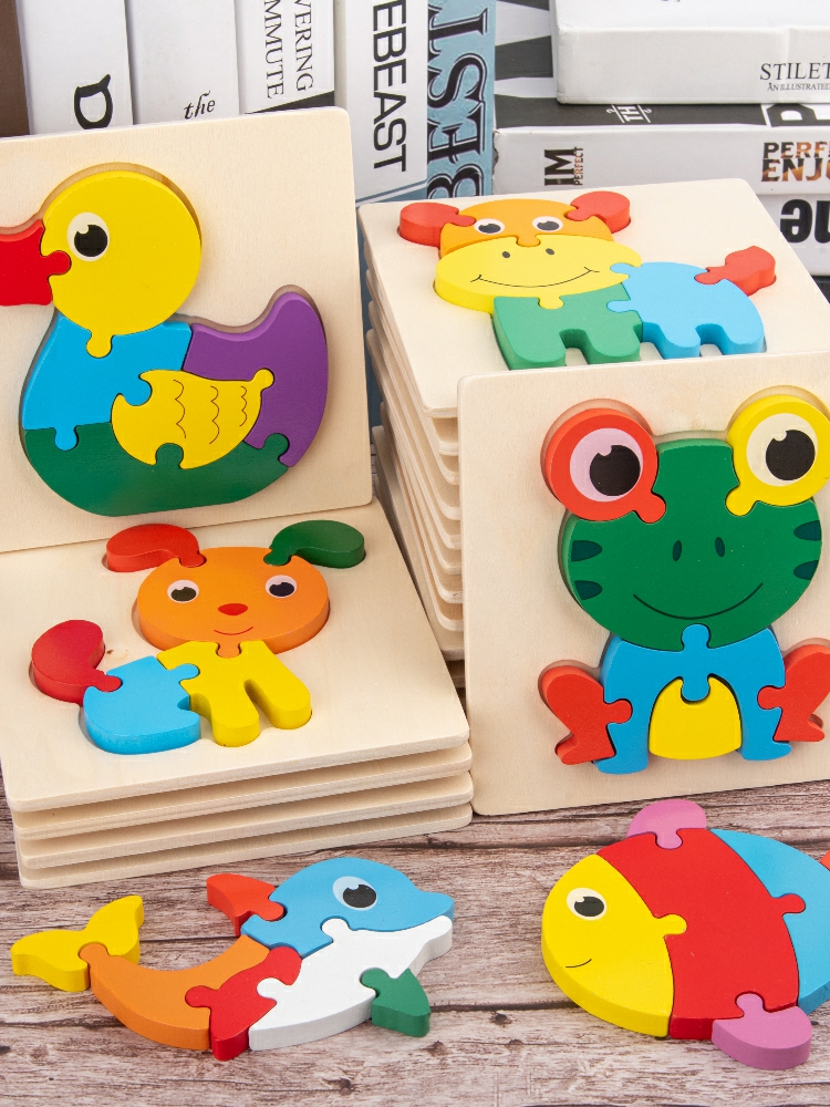 Kinderanime Speelgoed |   Houten 3D Puzzel Speelgoed Voor Kinderen Van 1-3 Jaar, Geschikt Voor Jongens En Meisjes, Ideale Instap Voor Vroege Educatie En Ontwikkeling Van Cognitieve Vaardigheden. Kinderanime Speelgoed Kinderanime Speelgoed