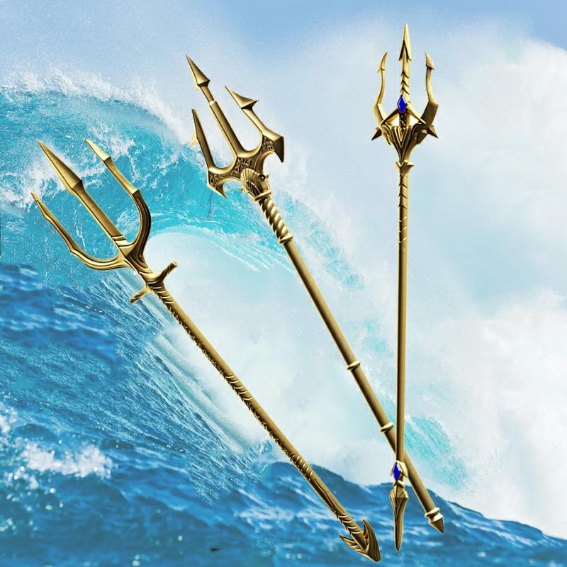 Kinderanime Speelgoed |   Kinderspeelgoed Poseidon Trident 1 Meter Grote Pu Zachte Rubberen Zwaardwapenmodel Jongenswapens Plastic Kinderanime Speelgoed Kinderanime Speelgoed