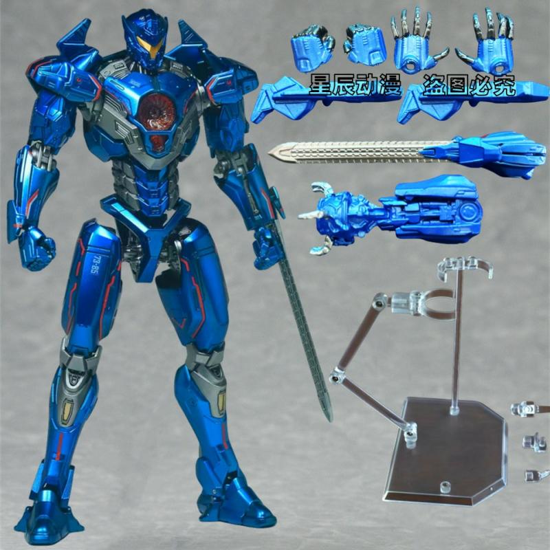 Kinderanime Speelgoed |   Pacific Rim 2 Blauw Wraak Rondreizende Mecha Model Speelgoed Voor Kinderen Jongens Verjaardagscadeau Robot Figuren Kinderanime Speelgoed Kinderanime Speelgoed