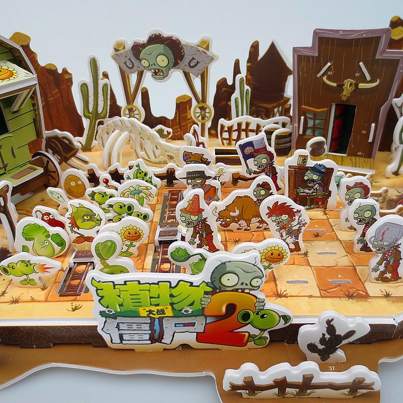 Kinderanime Speelgoed |   Planten Vs. Zombies 2 3D Puzzel Papieren Model Bouwset Jongens Speelgoed Educatief Diy Kinder Cadeau Kinderanime Speelgoed Kinderanime Speelgoed