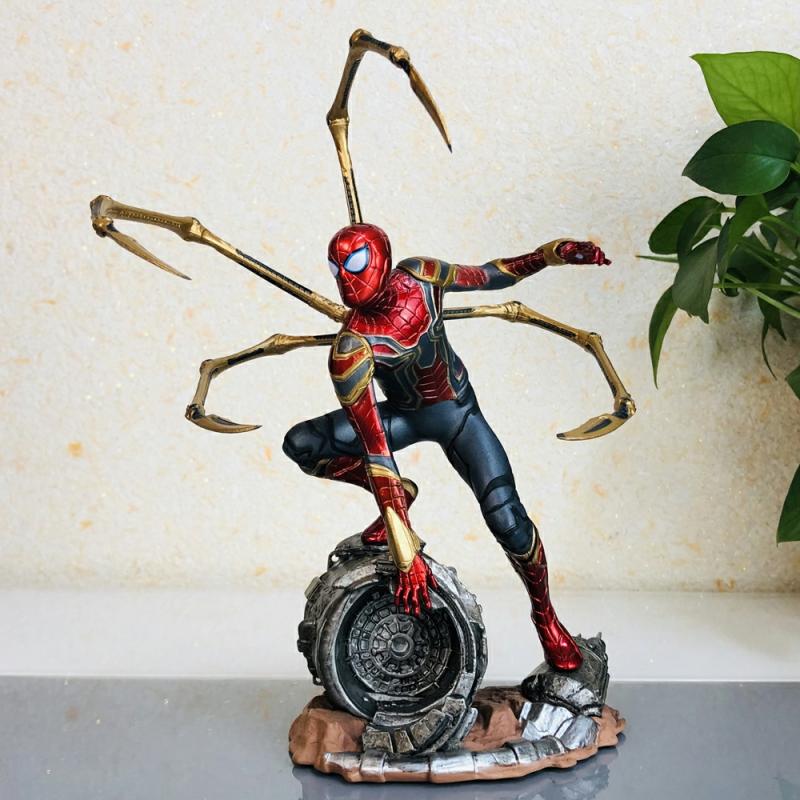 Kinderanime Speelgoed |   Stalen Spiderman Hero Expedition Venom Action Figure Hoogwaardige Model Standbeeld Auto Decoratie Cadeau Kinderspeelgoed Kinderanime Speelgoed Kinderanime Speelgoed