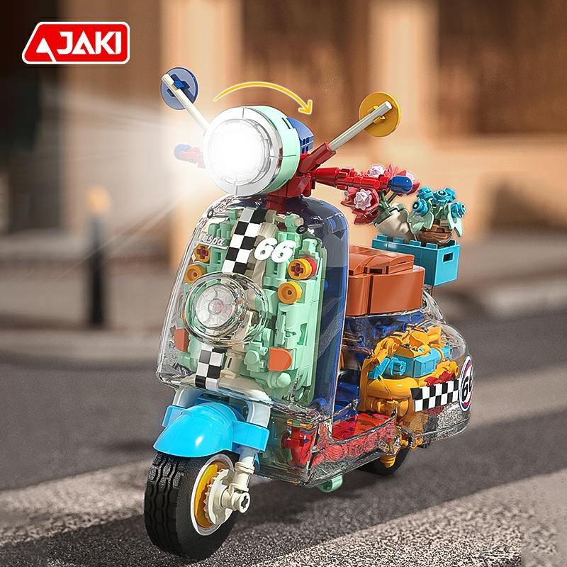 Kindermodelspeelgoed |   Jaki Bouwblok Motorfiets Mechanisch Model Ornament Educatief Bouwspeelgoed Voor Kinderen Jongens En Meisjes Verjaardagscadeau Kindermodelspeelgoed Kindermodelspeelgoed