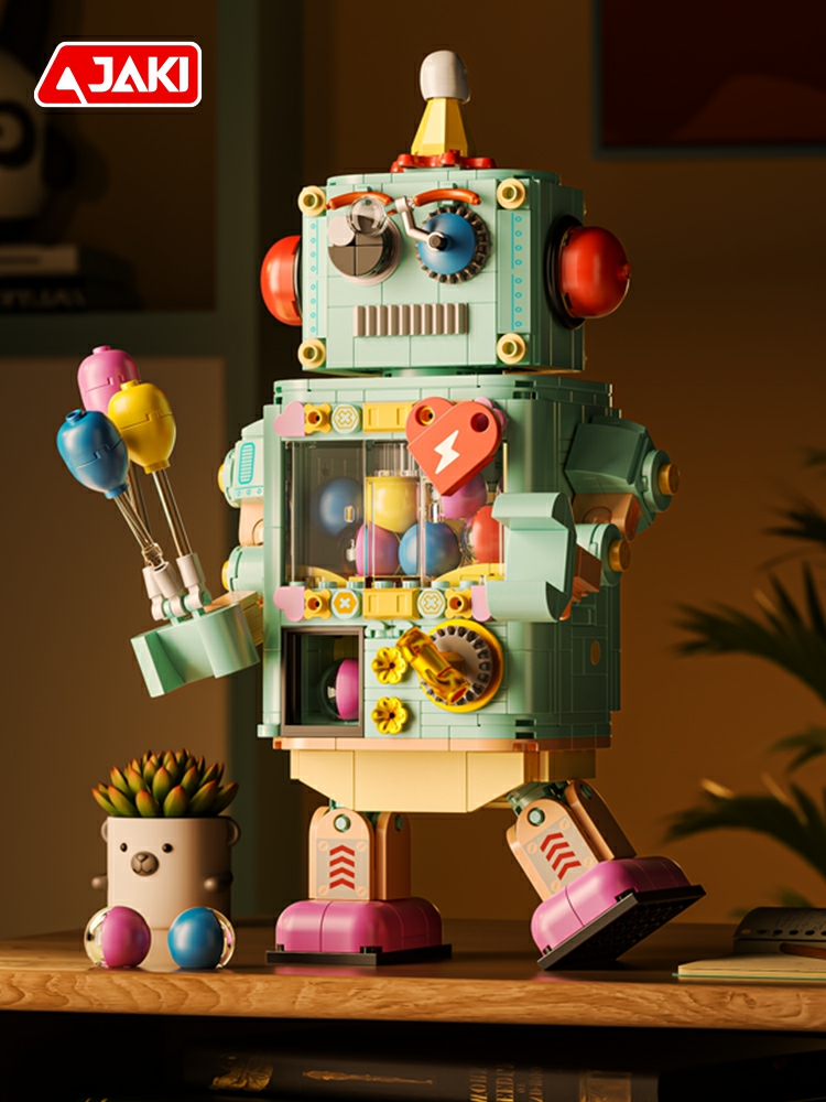 Kindermodelspeelgoed |   Jaki Bouwstenen Gashapon Robot Educatief Bouwspeelgoed Voor Jongens En Meisjes, Kinder Verjaardagscadeau, Model Decoratie Kindermodelspeelgoed Kindermodelspeelgoed