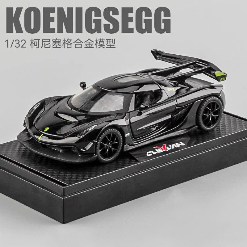 Kindermodelspeelgoed |   Koenigsegg Jesko Supercar Model Jongens Verzamelobject Kinder Speelgoed Realistische Metalen Auto Model Kindermodelspeelgoed Kindermodelspeelgoed