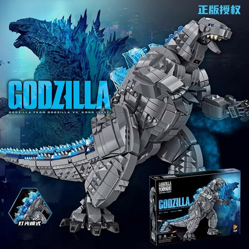 Kindermodelspeelgoed |   Mechanische Godzilla-Model, Grote Dinosaurussen Blokken, Bouwspeelgoed Voor Kinderen, Educatief Speelgoed, Verjaardagscadeau Voor Jongens. Kindermodelspeelgoed Kindermodelspeelgoed