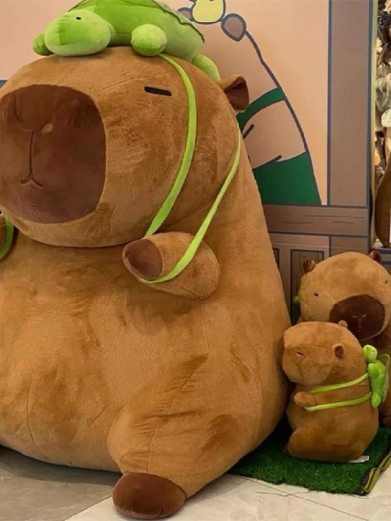 Kinderpluche Speelgoed |   Boeddhistische Capybara Knuffelpop, Verjaardagscadeau, Pluche Speelgoed, Schattige Influencer, Lelijke Maar Schattige Kussen. Kinderpluche Speelgoed Kinderpluche Speelgoed