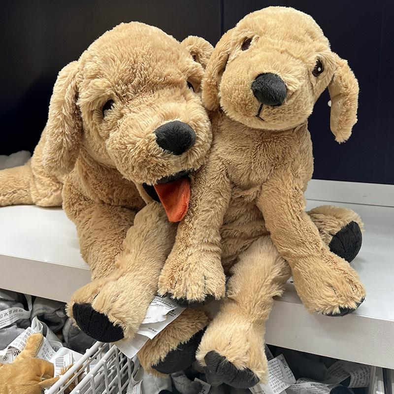 Kinderpluche Speelgoed |   Gouden Retriever Knuffelhond, Gele Hond, Speelgoed Voor Kinderen, Verjaardagscadeau, Pluche Kussen, Realistische Hond. Kinderpluche Speelgoed Kinderpluche Speelgoed