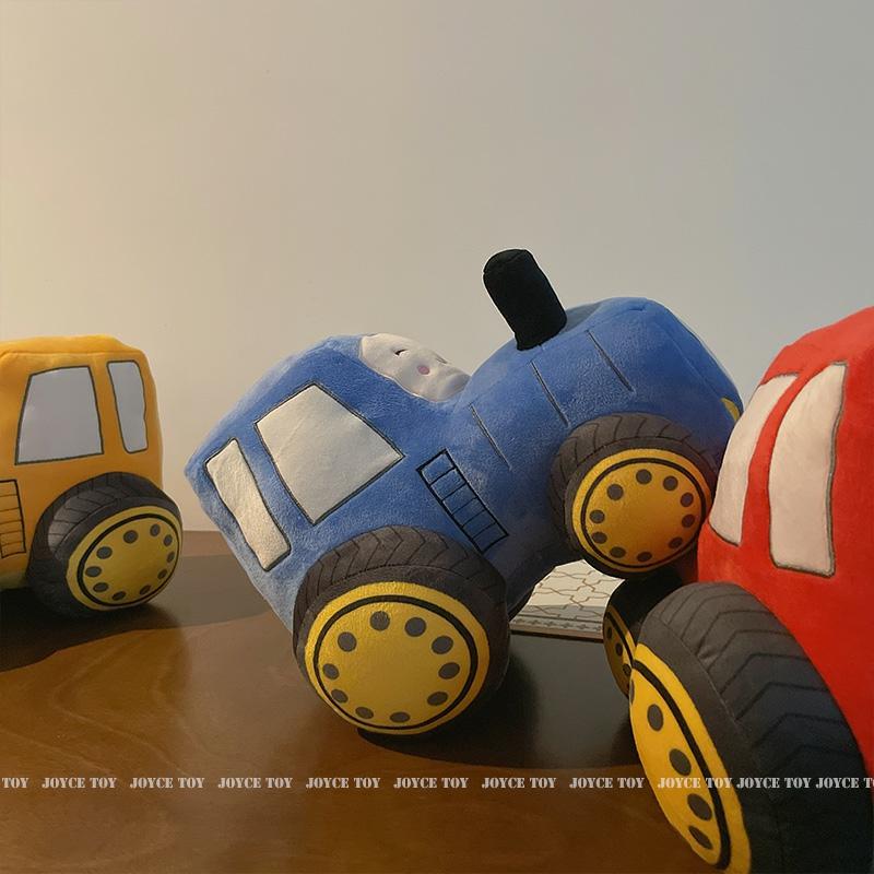 Kinderpluche Speelgoed |   Kleine Tractor Kussen, Kinderkussen Voor Het Slapen, Troostspeelgoed, Auto Knuffel Voor Jongens, Pluche Speelgoed, Stoffen Pop, Verjaardagsgeschenk. Kinderpluche Speelgoed Kinderpluche Speelgoed