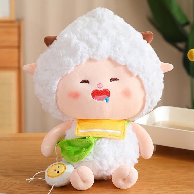 Kinderpluche Speelgoed |   Originele Shiyangyang Knuffelpop Lazy Sheep Knuffeldier Meit Pluche Speelgoed Kinder Verjaardagscadeau Voor Meisjes Kinderpluche Speelgoed Kinderpluche Speelgoed