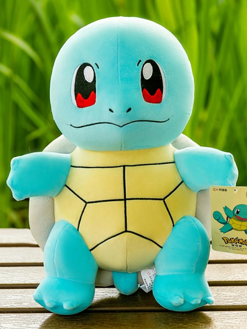 Kinderpluche Speelgoed |   Originele Squirtle Knuffel, Pokémon Figuur, Schattige Schildpad Pluche Speelgoed, Leuk Kinder Verjaardagscadeau Voor Jongens En Meisjes. Kinderpluche Speelgoed Kinderpluche Speelgoed