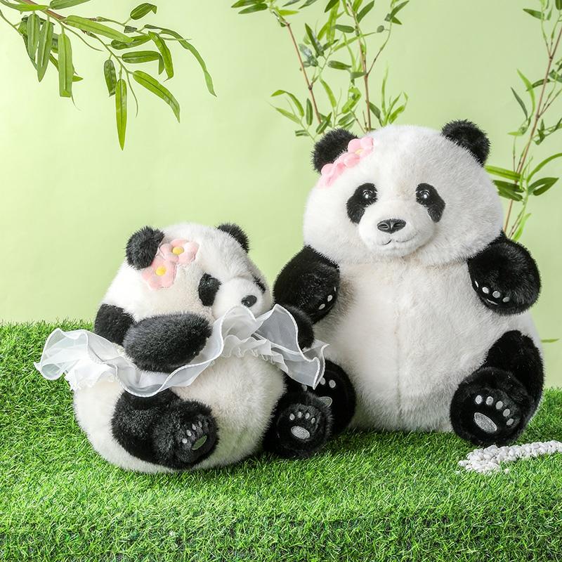 Kinderpluche Speelgoed |   Panda Knuffel Speelgoed Pluche Pop Kussen Voor Meisjes, Slaappop, Verjaardagscadeau Voor Meisjes Kinderpluche Speelgoed Kinderpluche Speelgoed