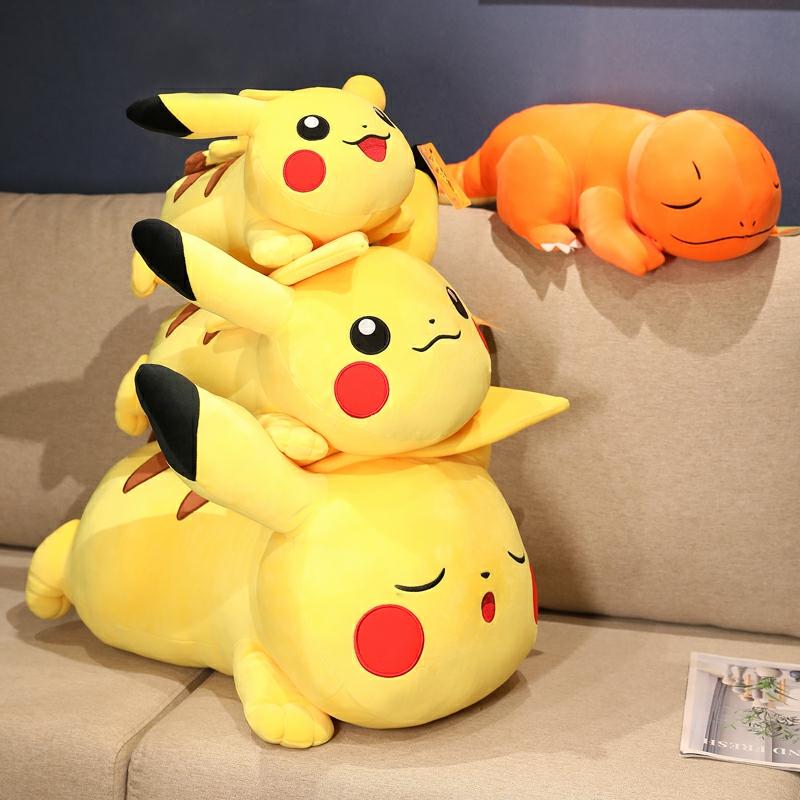 Kinderpluche Speelgoed |   Pikachu Knuffelpop Pokémon Charizard Pluche Speelgoed Kussen Voor Kinderen Jongens Meisjes Verjaardag Nieuwjaarscadeau Kinderpluche Speelgoed Kinderpluche Speelgoed