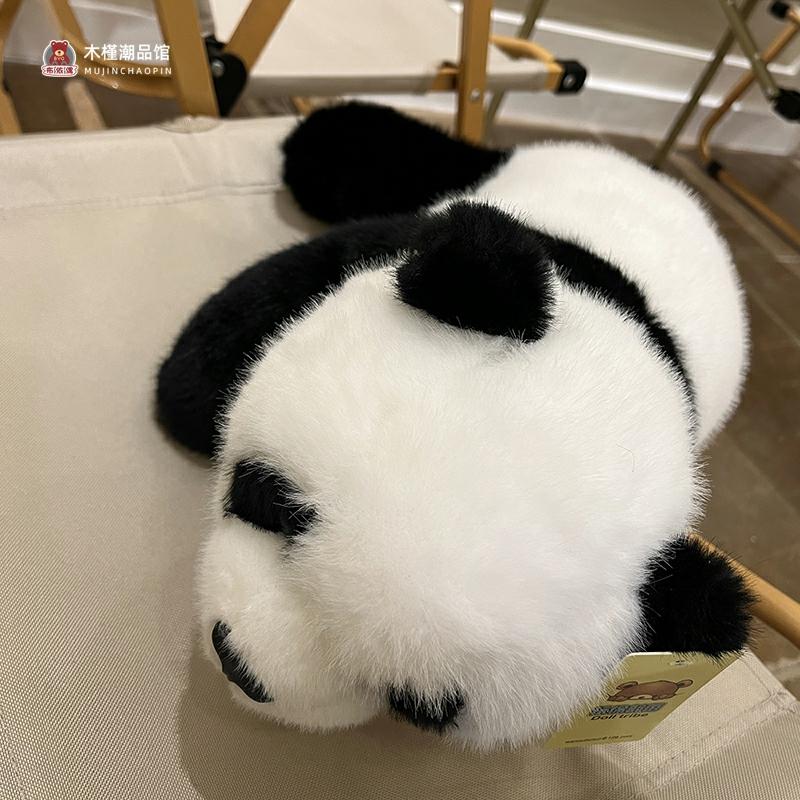 Kinderpluche Speelgoed |   Realistische Grote Panda Pluche Knuffel – Dierentuin, Ijsbeer, Bruine Beer Knuffel – Kinderverjaardagscadeau Kinderpluche Speelgoed Kinderpluche Speelgoed