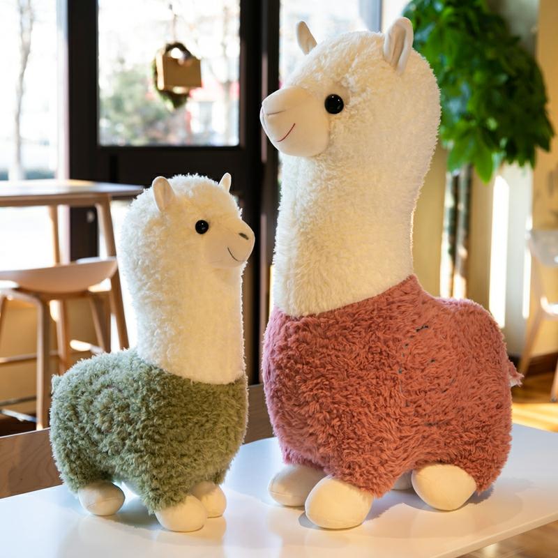 Kinderpluche Speelgoed |   Schattige Alpaca Knuffel, Pluche Speelgoed, Schattige Kleine Schapen, Slapende Pop, Woonkamer Decoratie, Kinder Verjaardagscadeau Voor Meisjes. Kinderpluche Speelgoed Kinderpluche Speelgoed