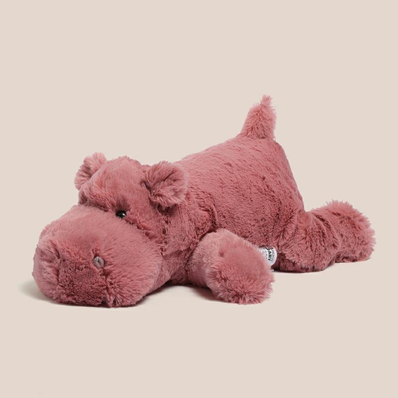 Kinderpluche Speelgoed |   Schattige Kleine Nijlpaard Kussen, Knuffelbed, Slaapvriend, Lange Pluche Speelgoedpop, Kinder Verjaardagscadeau Voor Meisjes. Kinderpluche Speelgoed Kinderpluche Speelgoed