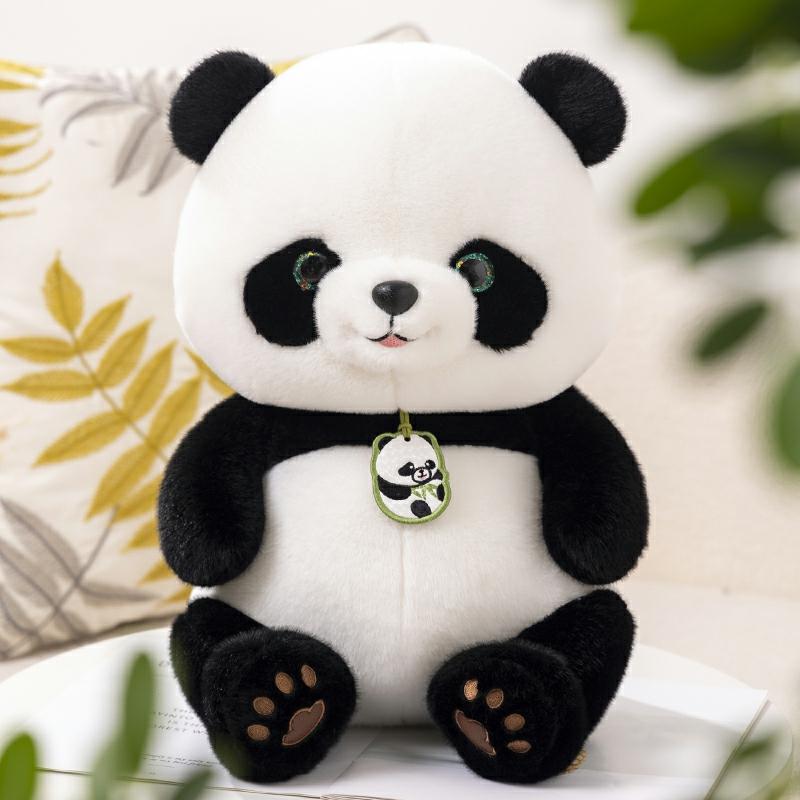 Kinderpluche Speelgoed |   Schattige Panda Pluche Speelgoed Knuffel, Nationale Schat Grote Panda Pop, Slaapvriendje Voor Meisjes, Verjaardagscadeau Voor Kinderen. Kinderpluche Speelgoed Kinderpluche Speelgoed