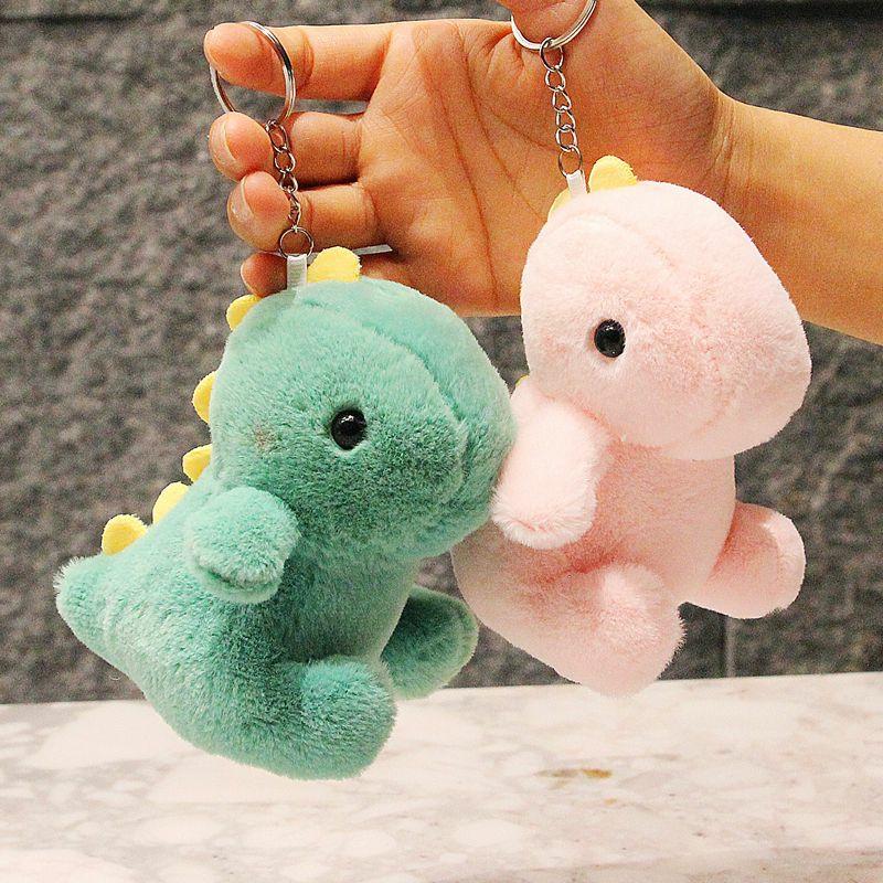 Kinderpluche Speelgoed |   Schattige Tas Kleine Dinosaurussen Pluche Speelgoed Sleutelhanger Poppen Knuffels Voor Kinderen, Rugzak, Sleutelhanger, Meisjesaccessoires Kinderpluche Speelgoed Kinderpluche Speelgoed