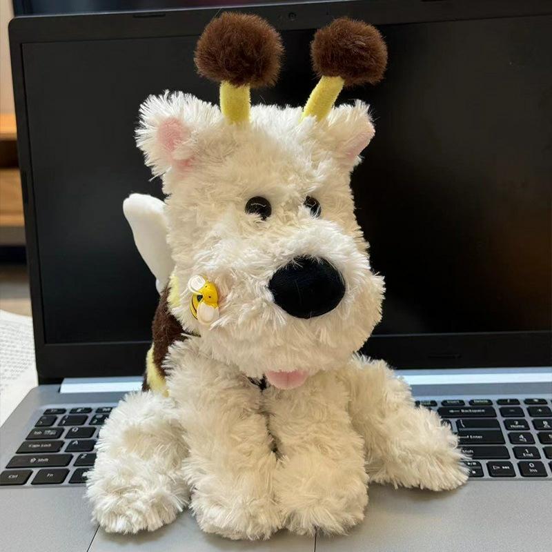 Kinderspeelgoedpop |   Schattige Elektrische Bijenhond Knuffel Met Opnamefunctie, Knuffelpop, Pluche Speelgoed, Kinderverjaardagscadeau. Kinderspeelgoedpop Kinderspeelgoedpop