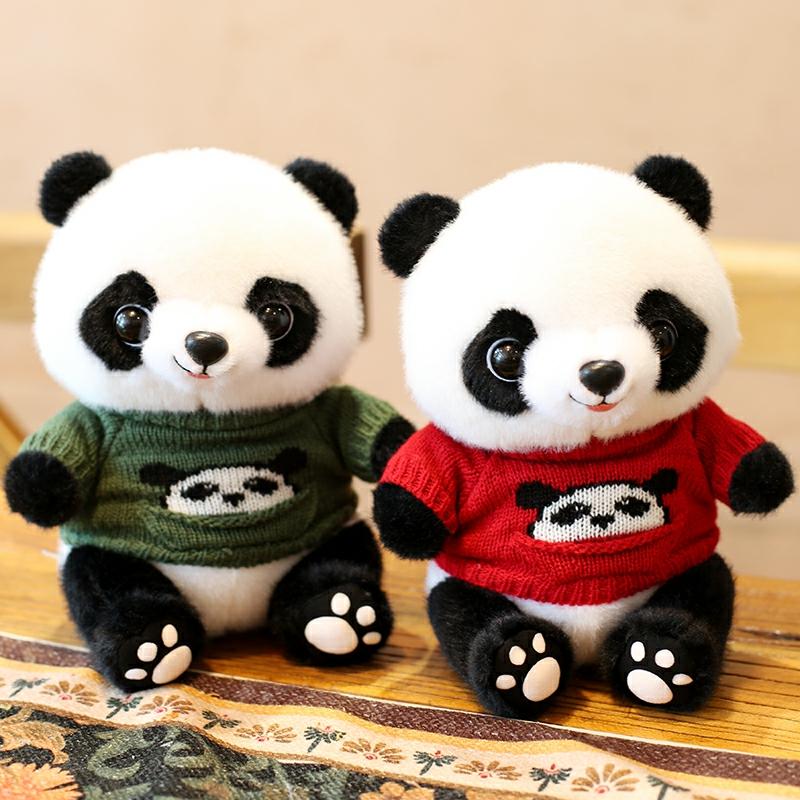 Kinderspeelgoedpop |   Schattige Panda Knuffel, Nationale Schat Grote Panda Pluche Speelgoed, Realistische Panda Pop, Stoffen Pop, Kinderfeest Cadeau. Kinderspeelgoedpop Kinderspeelgoedpop