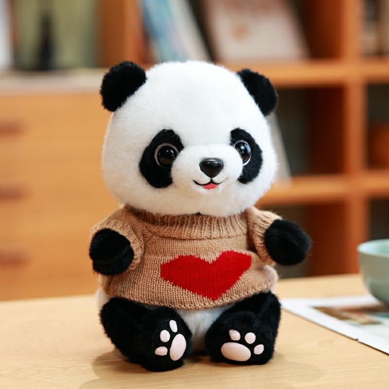 Kinderspeelgoedpop |   Schattige Panda Knuffel, Pluche Speelgoed, Realistische Grote Panda Pop, Stoffen Pop, Kinder Verjaardagscadeau, 520 Geschenk. Kinderspeelgoedpop Kinderspeelgoedpop