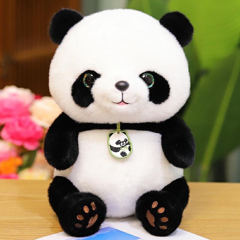 Kinderspeelgoedpop |   Schattige Pluche Panda Knuffel, Perfect Als Cadeau Voor Kinderen Op Valentijnsdag, Ideaal Voor Meisjes. Kinderspeelgoedpop Kinderspeelgoedpop