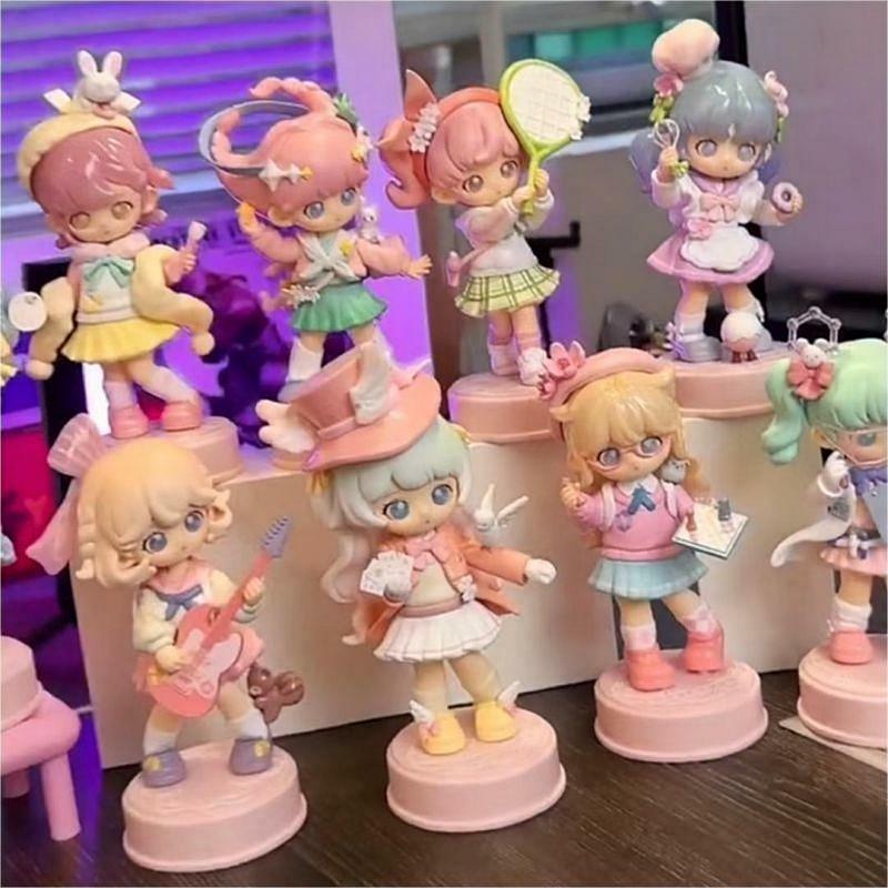 Trendy Blinddozen |   Originele Teennar Sakura Academy Blind Box Sakura Season Figurine Trendy Schattige Pop Vrouwen Geschenk Decoratie Trendy Blinddozen Trendy Blinddozen