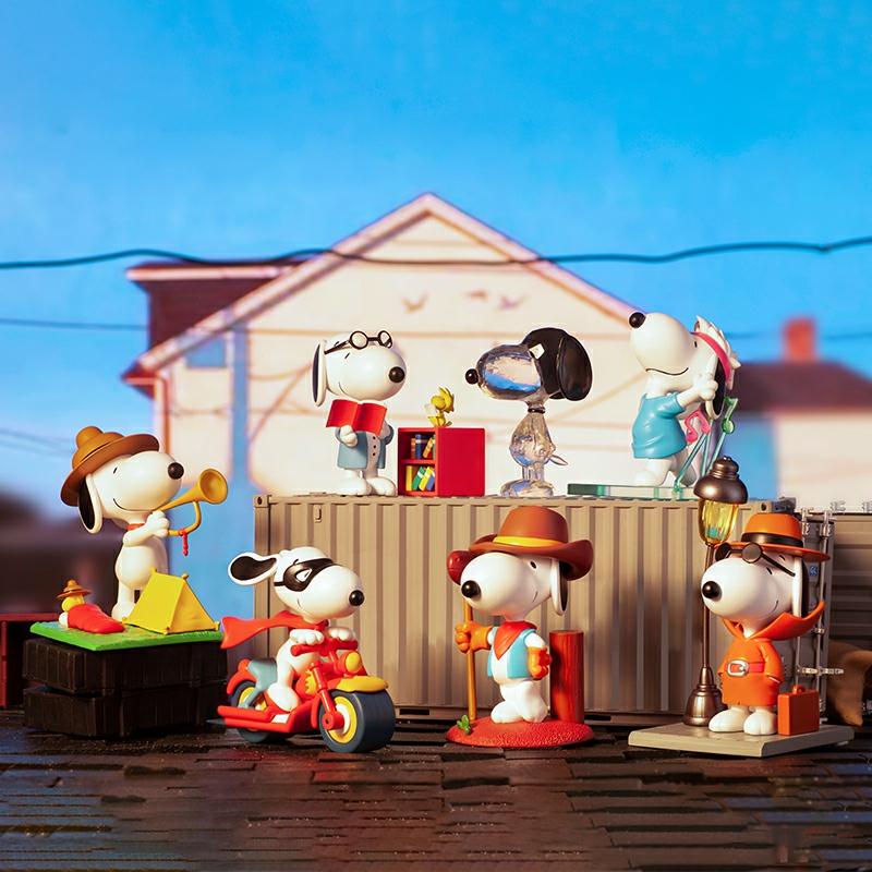 Trendy Blinddozen |   Snoopy Variabele Snoopy Blind Box Anime Merchandise Creatieve Trendy Verjaardagscadeaus Verzamelfiguren Speelgoed Trendy Blinddozen Trendy Blinddozen