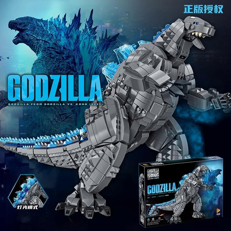 Kinderen Bouwblok Speelgoed |   2024 Nieuwe Godzilla King Kong Dinosaurussen Bouwstenen – Moeilijke Educatieve Puzzel Speelgoed Voor Kinderen – Verjaardagscadeau Voor Jongens Kinderen Bouwblok Speelgoed Kinderen Bouwblok Speelgoed