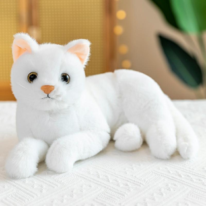 Kinderpluche Speelgoed |   Schattige Kitten Knuffel, Kattenpop, Pluche Speelgoed, Realistische Kat Knuffel, Perfect Als Troostcadeau Voor Kinderen En Meisjes. Kinderpluche Speelgoed Kinderpluche Speelgoed