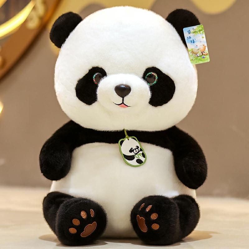 Kinderpluche Speelgoed |   Schattige Panda Pluche Speelgoed Realistische Grote Panda Knuffel Kussen Voor Kinderen Jongens En Meisjes Verjaardagscadeau